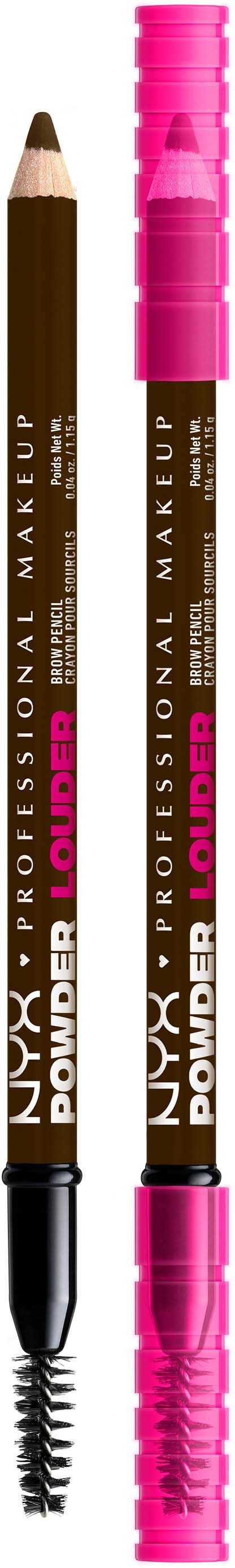 NYX PROFESSIONAL MAKEUP Powder Louder Brow Pen 06 Ash Brown