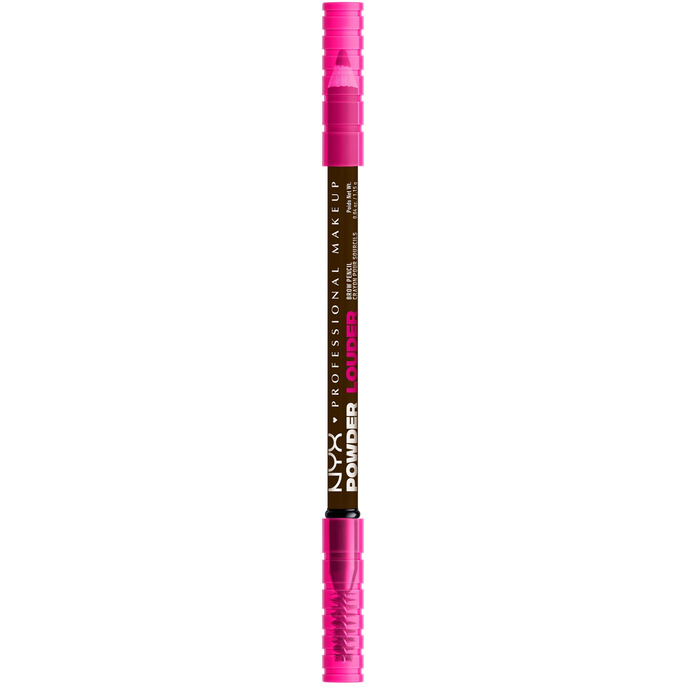 NYX PROFESSIONAL MAKEUP Powder Louder Brow Pen 06 Ash Brown (obrázok 9)