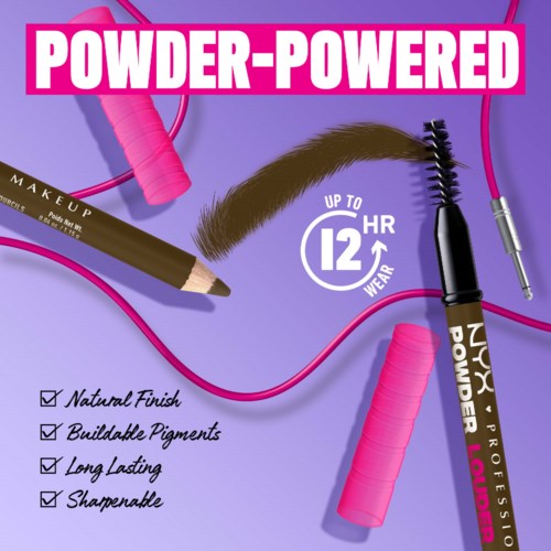 Neglelak og et øjenvippeværktøj med pink låg, viser langvarig, bygbar og naturlig finish. Op til 12 timers holdbarhed.
