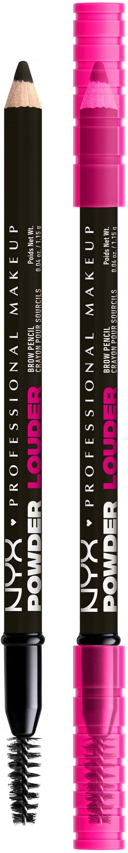 NYX PROFESSIONAL MAKEUP Powder Louder Brow Pen 09 Black