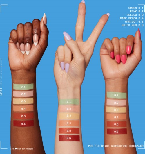 NYX PROFESSIONAL MAKEUP Pro Fix Stick Correcting Concealer 0.1 Green