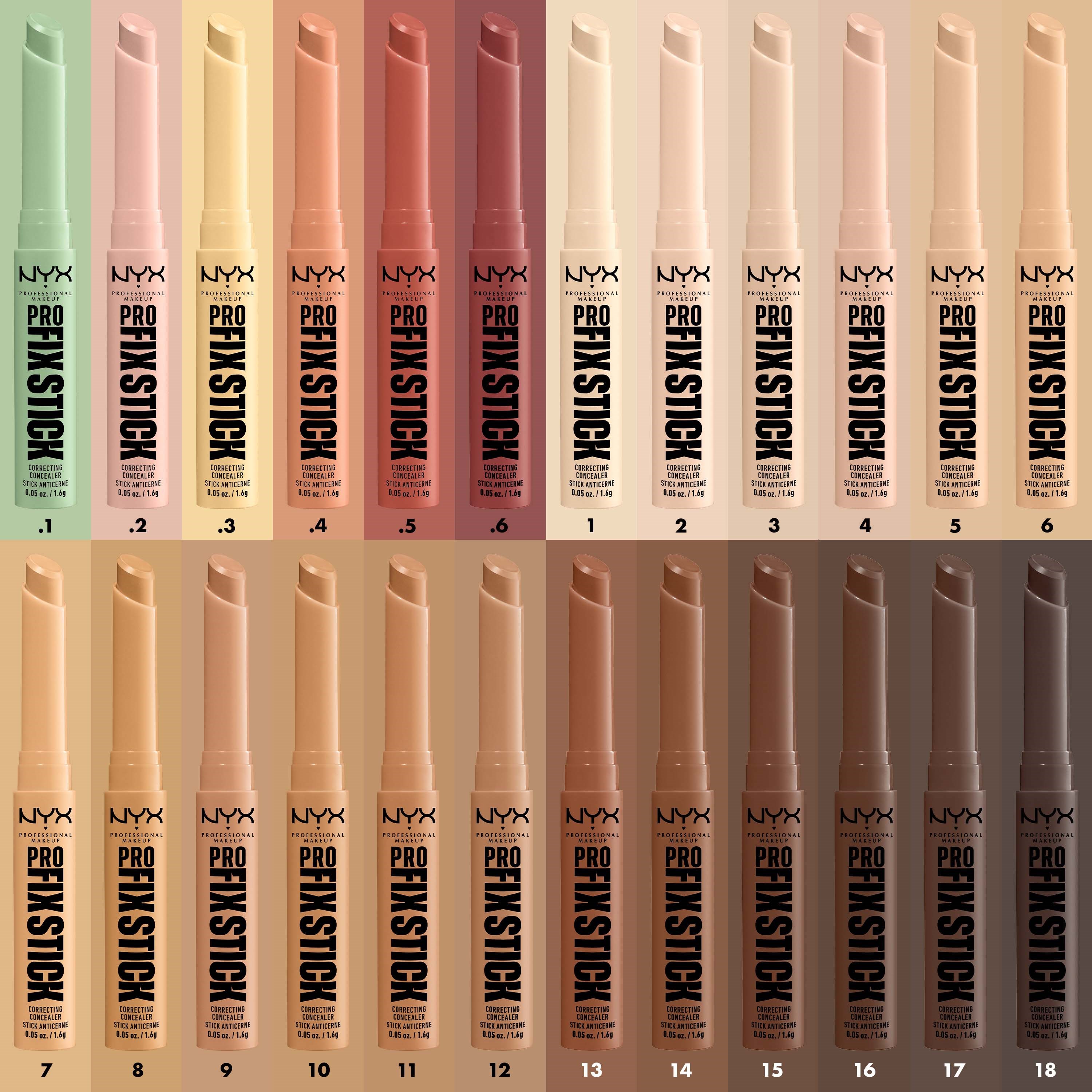 NYX PROFESSIONAL MAKEUP Pro Fix Stick Correcting Concealer - korygując (obrázok 4)