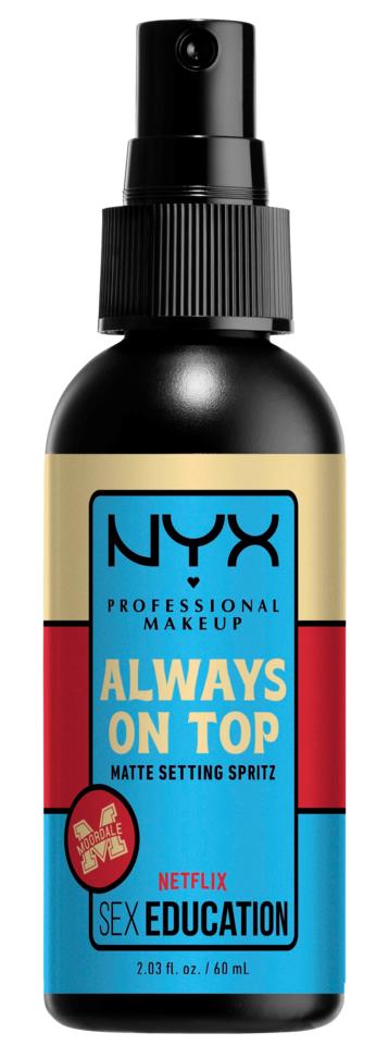 NYX Professional Makeup Sex Education Always On Top Matte Setting Spritz