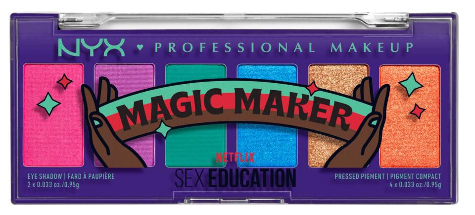 NYX Professional Makeup Sex Education Magic Marker Shadow Palette