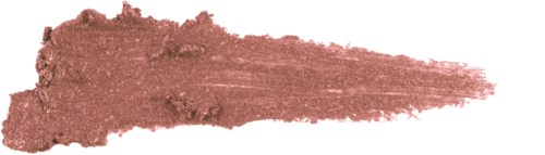 A brown makeup swatch spread out on a white background.