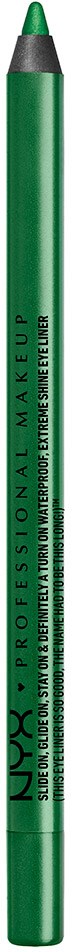 En grønn NUX Profesjonell Sminke eyeliner. Pennen er lang og smal, med en spiss for presis bruk.