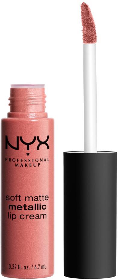 NYX PROFESSIONAL MAKEUP Soft Matte Metallic Lip Cream Cannes | lyko.com