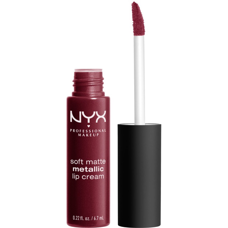 NYX PROFESSIONAL MAKEUP Soft Matte Metallic Lip Cream Copenhagen