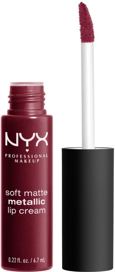 NYX PROFESSIONAL MAKEUP Soft Matte Metallic Lip Cream Copenhagen