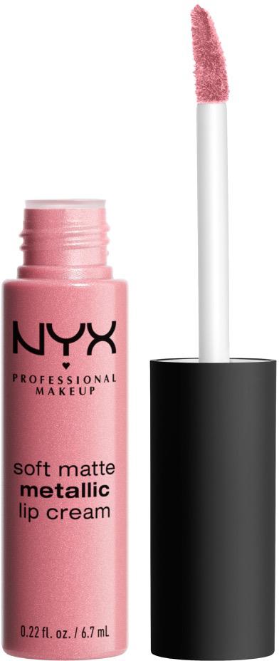 NYX PROFESSIONAL MAKEUP Soft Matte Metallic Lip Cream Milan