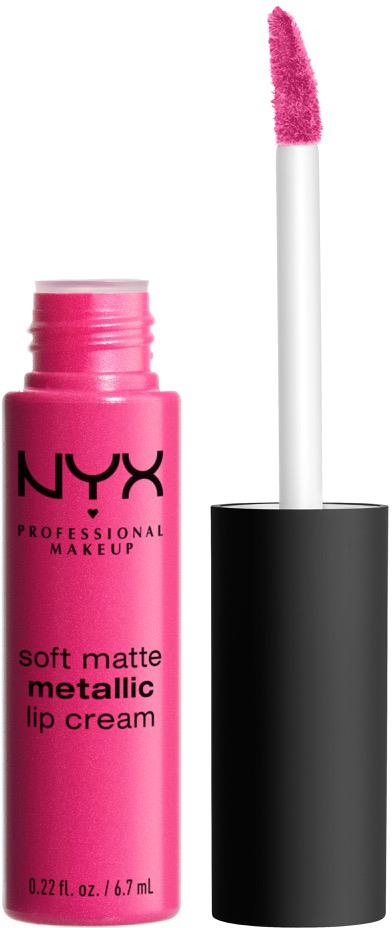 NYX PROFESSIONAL MAKEUP Soft Matte Metallic Lip Cream Paris