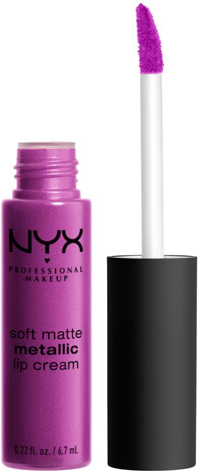 NYX PROFESSIONAL MAKEUP Soft Matte Metallic Lip Cream Seoul