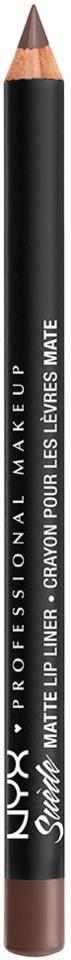 NYX PROFESSIONAL MAKEUP Suede Matte Lip Liner - Brooklyn Thorn