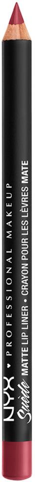NYX PROFESSIONAL MAKEUP Suede Matte Lip Liner Cherry Skies