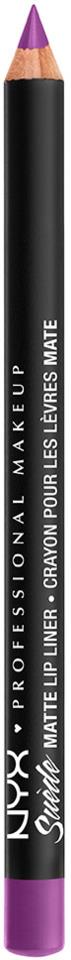 NYX PROFESSIONAL MAKEUP Suede Matte Lip Liner Run The World