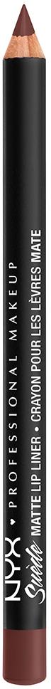 NYX PROFESSIONAL MAKEUP Suède Matte Lip Liner Cold Brew