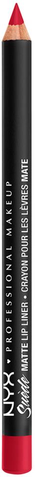 NYX PROFESSIONAL MAKEUP Suede Matte Lip Liner Spicy