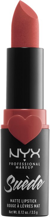 NYX PROFESSIONAL MAKEUP Suède Matte Lipstick Cannes