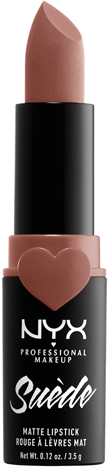 nyx professional makeup suede matte lipstick dainty daze