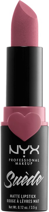NYX PROFESSIONAL MAKEUP Suède Matte Lipstick Soft Spoken