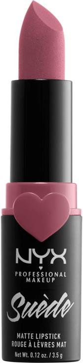 NYX PROFESSIONAL MAKEUP Suède Matte Lipstick Soft Spoken
