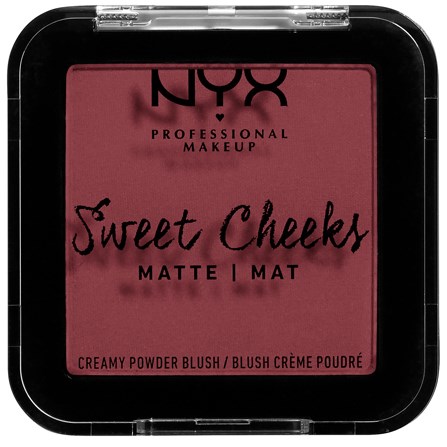 Läs mer om NYX PROFESSIONAL MAKEUP Sweet Cheeks Blush Creamy Powder Blush Matte B