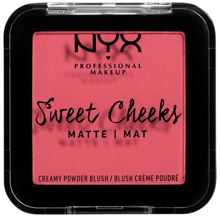 Läs mer om NYX PROFESSIONAL MAKEUP Sweet Cheeks Blush Creamy Powder Blush Matte D
