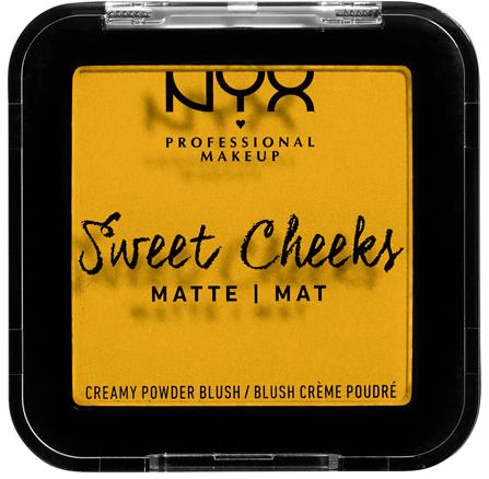NYX PROFESSIONAL MAKEUP Sweet Cheeks Blush Creamy Powder Blush Matte Silence Is Golden