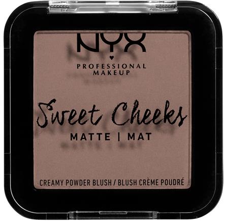 NYX PROFESSIONAL MAKEUP Sweet Cheeks Creamy Powder Blush Matte So Taupe