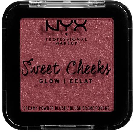 NYX PROFESSIONAL MAKEUP Sweet Cheeks Creamy Powder Blush Glowy Bang Bang