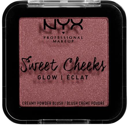 NYX PROFESSIONAL MAKEUP Sweet Cheeks Creamy Powder Blush Glowy Fig