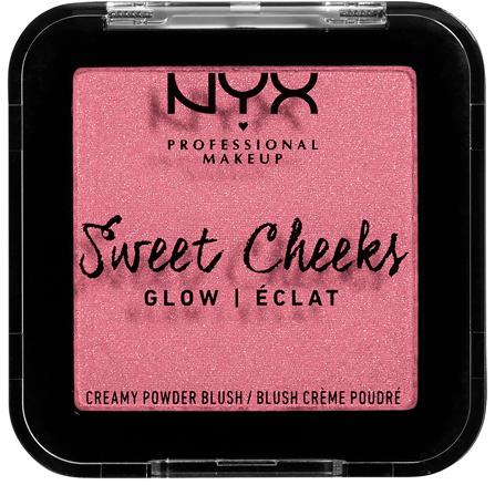 NYX PROFESSIONAL MAKEUP Sweet Cheeks Creamy Powder Blush Glowy Rose & Play