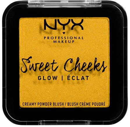 NYX PROFESSIONAL MAKEUP Sweet Cheeks Creamy Powder Blush Glowy Silence Is Golden
