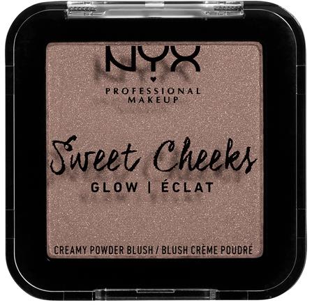 NYX PROFESSIONAL MAKEUP Sweet Cheeks Creamy Powder Blush Glowy So Taupe