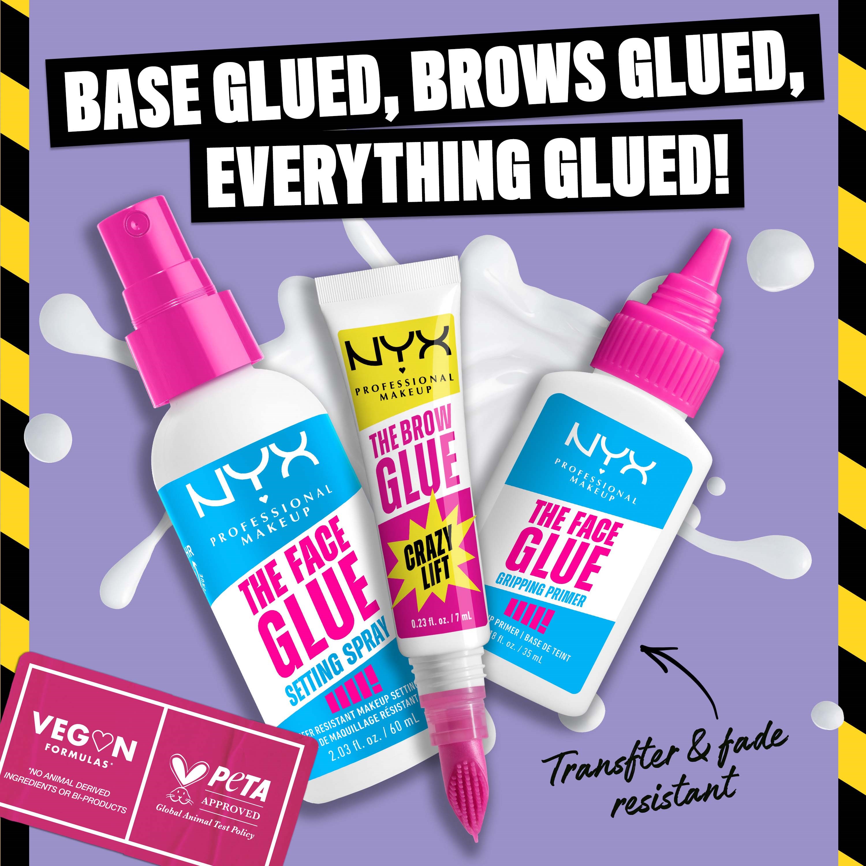 NYX PROFESSIONAL MAKEUP The Brow Glue Crazy Lift Lamination Gel 01 Tra (obrázok 8)