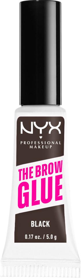 NYX Professional Makeup The Brow Glue Instant Brow Styler 05 Black 5 g