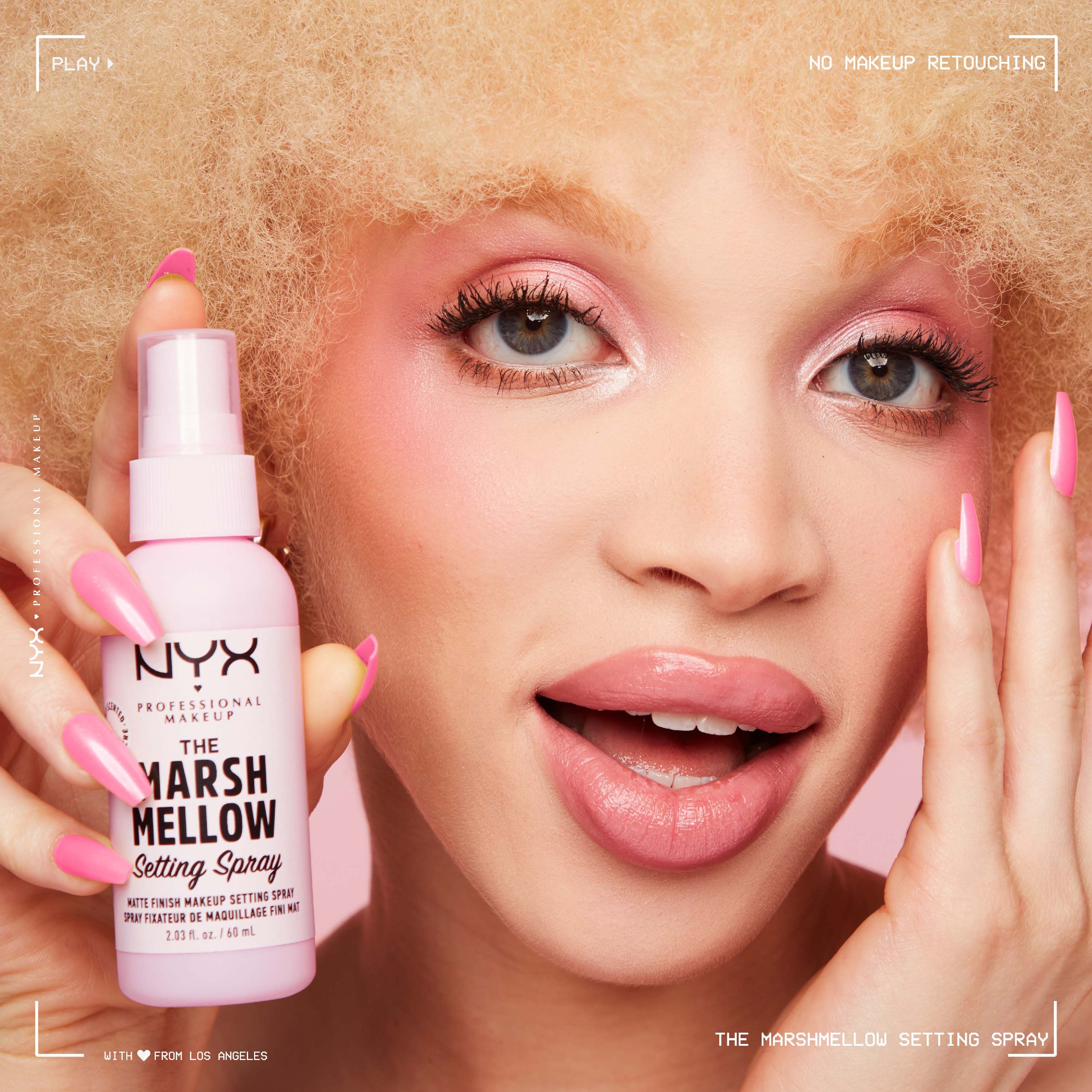 NYX PROFESSIONAL MAKEUP The Marshmellow Matte Setting Spray 60 ml (obrázok 11)