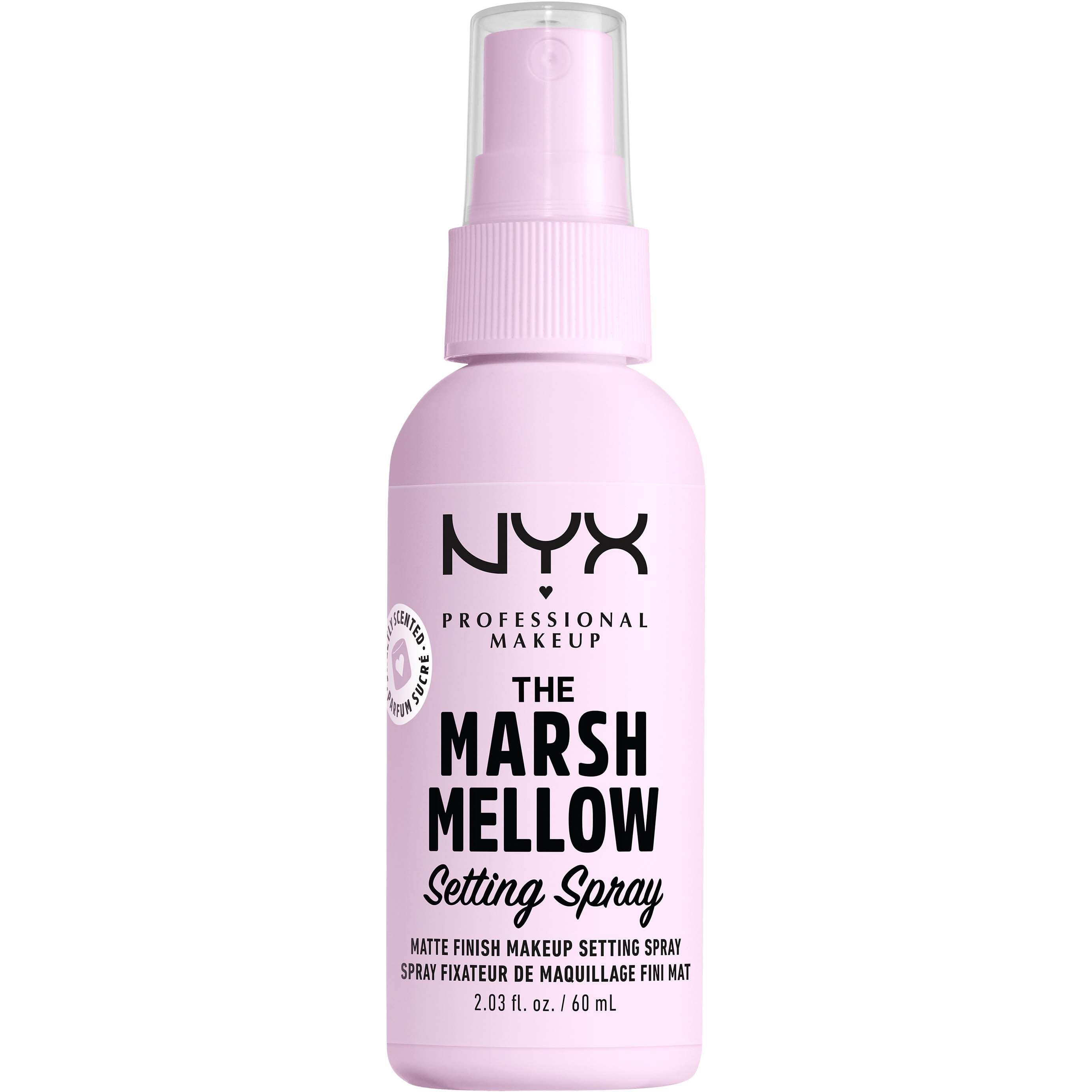 NYX PROFESSIONAL MAKEUP The Marshmellow Matte Setting Spray 60 ml (obrázok 3)