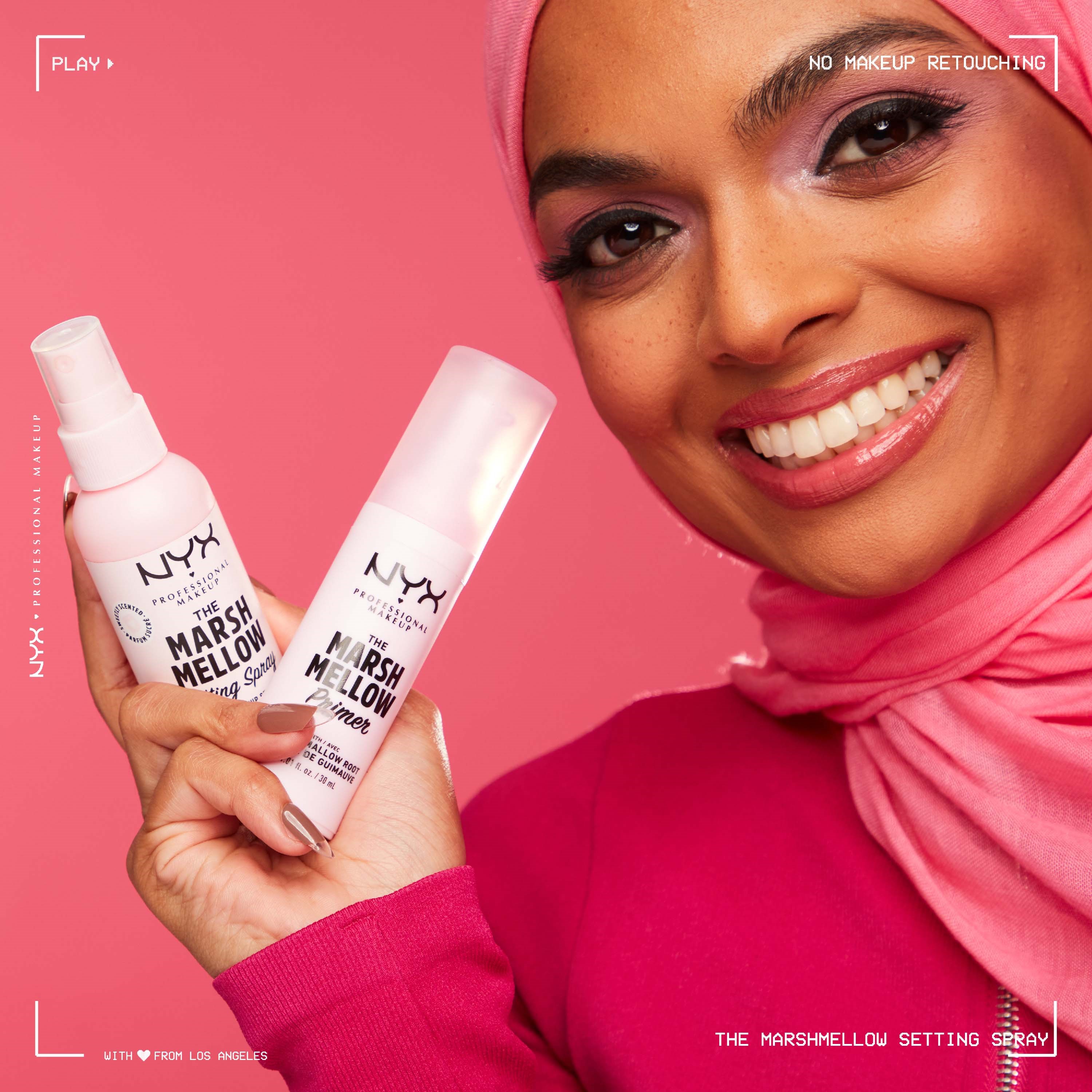 NYX PROFESSIONAL MAKEUP The Marshmellow Matte Setting Spray 60 ml (obrázok 9)