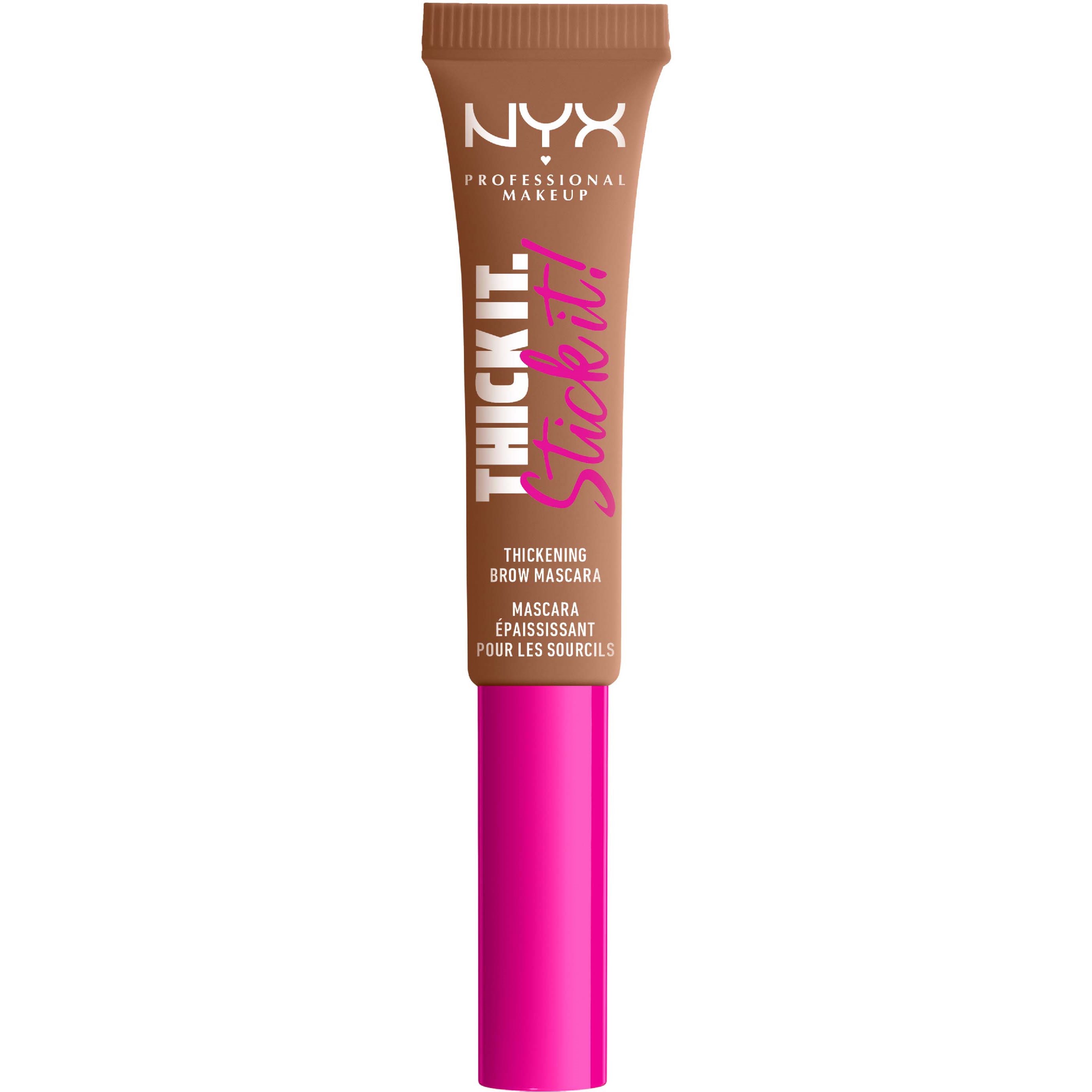 Alternativ bild 1 för NYX PROFESSIONAL MAKEUP Thick it. Stick it! Brow Mascara  Auburn