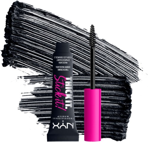 NYX PROFESSIONAL MAKEUP Thick it. Stick it! Brow Mascara  Black