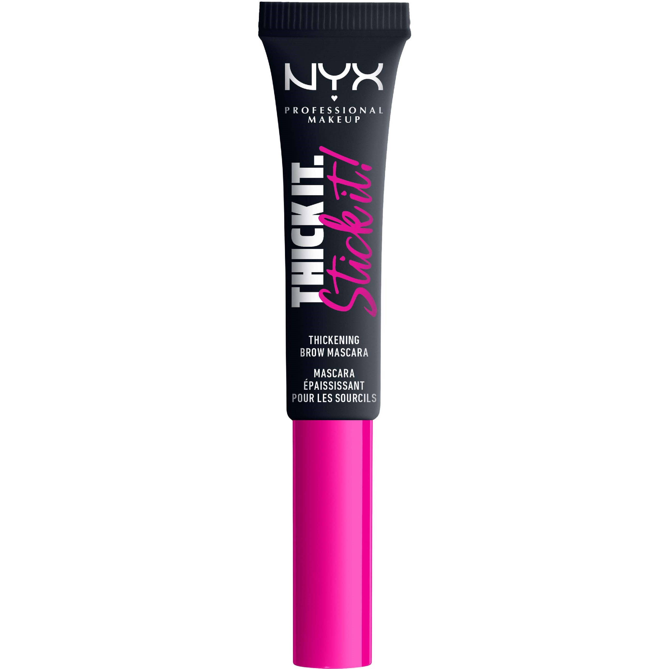 NYX PROFESSIONAL MAKEUP Thick it. Stick it! Brow Mascara - Tusz do brw (zdjęcie 3)