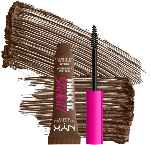 NYX PROFESSIONAL MAKEUP Thick it. Stick it! Brow Mascara  Brunette