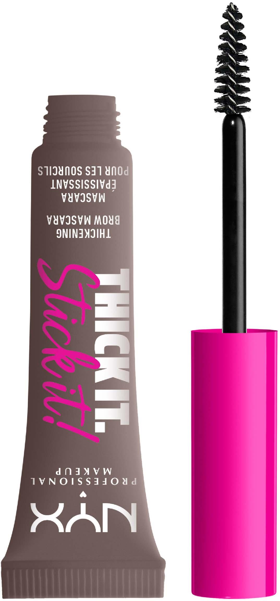 NYX PROFESSIONAL MAKEUP Thick it. Stick it! Brow Mascara Cool Ash