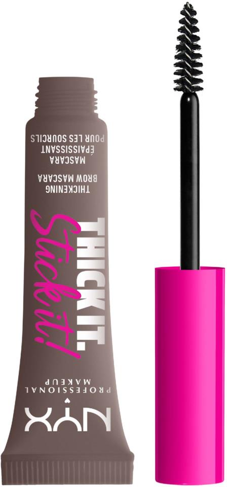 NYX Professional Makeup Thick it. Stick it! Brow Mascara Cool Ash Brown