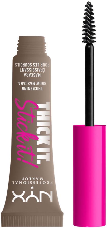 NYX Professional Makeup Thick it. Stick it! Brow Mascara Taupe