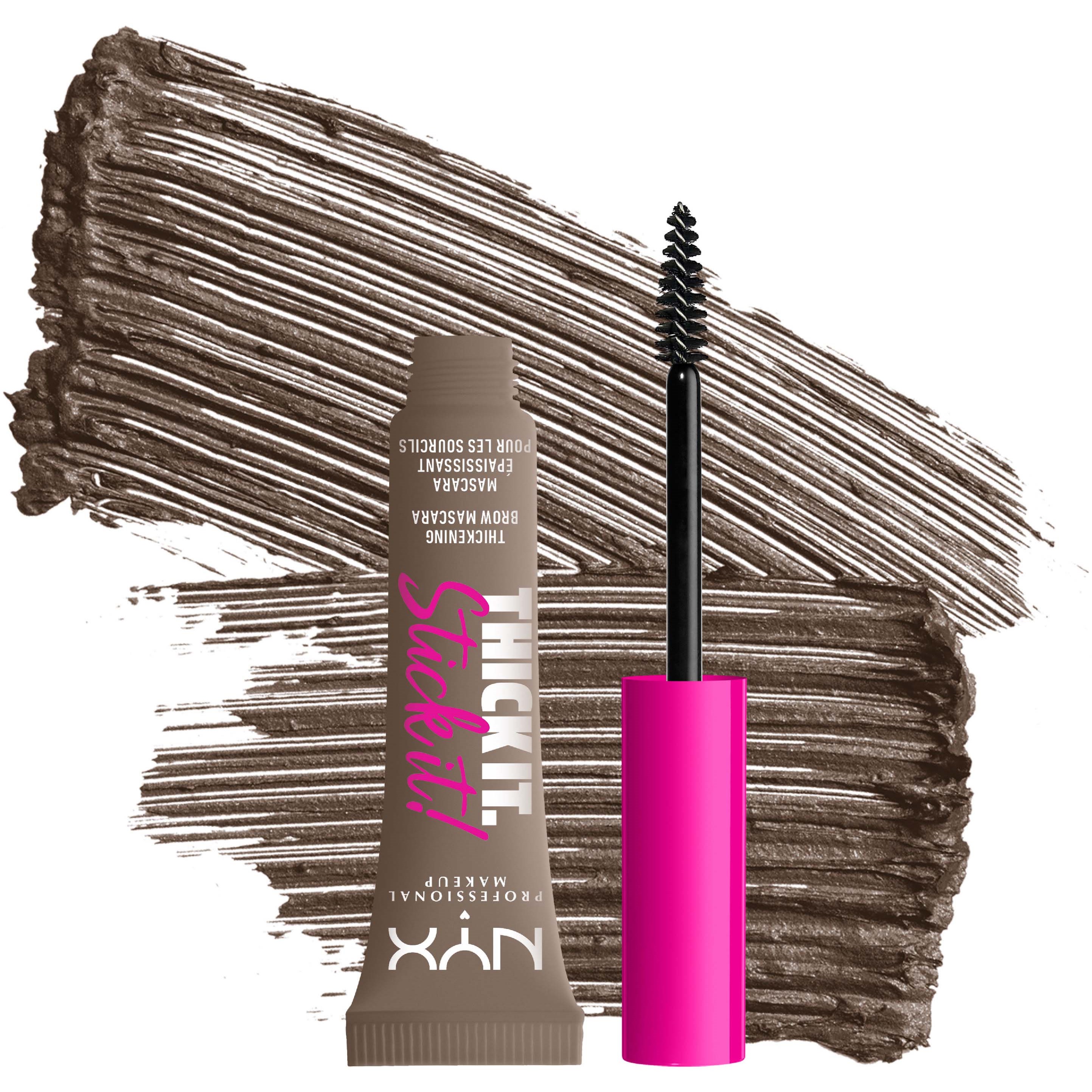 NYX PROFESSIONAL MAKEUP Thick it. Stick it! Brow Mascara - Tusz do brw (obrázok 5)