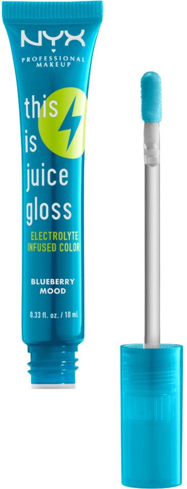 NYX Professional Makeup This Is Juice Gloss Blueberry Mood