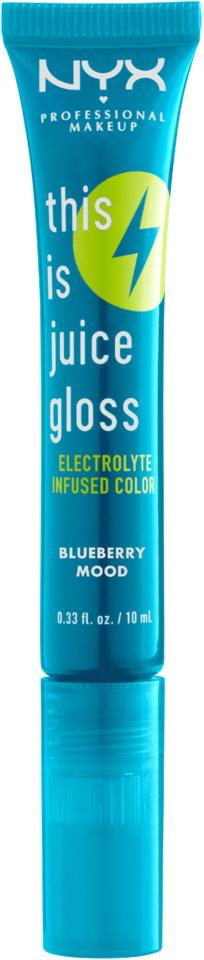NYX Professional Makeup This Is Juice Gloss Blueberry Mood