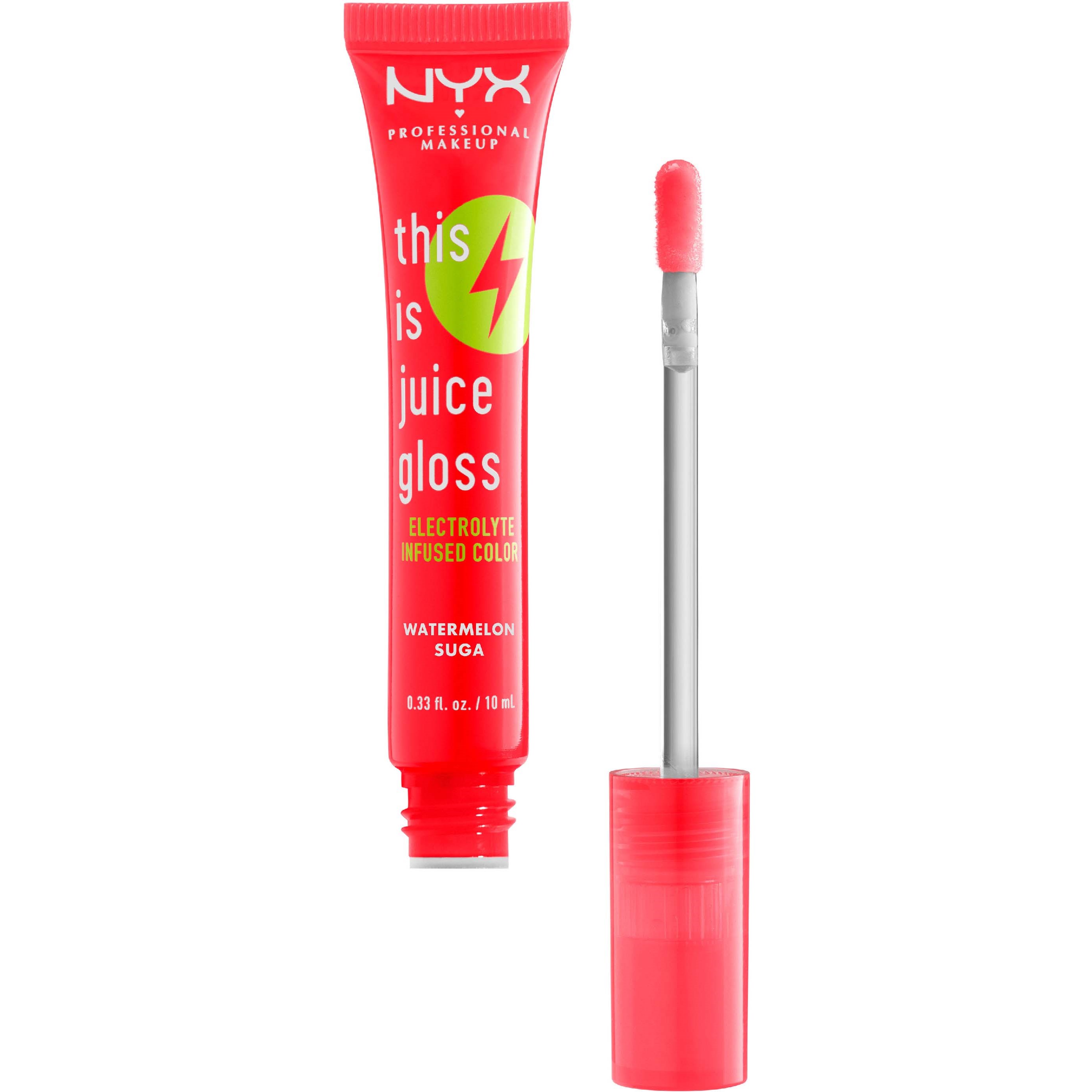 NYX PROFESSIONAL MAKEUP This Is Juice Gloss Watermelon Suga
